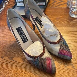 Stuart Weitzman for Martinique 80s/90s low heel shoes 9 1/2